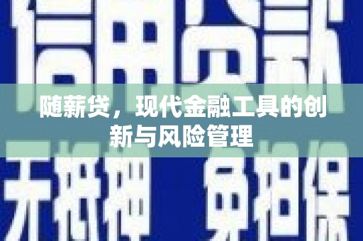 衢山随薪贷，现代金融工具的创新与风险管理