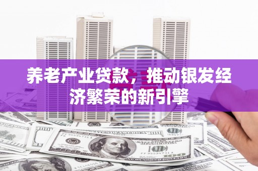 衢山养老产业贷款，推动银发经济繁荣的新引擎