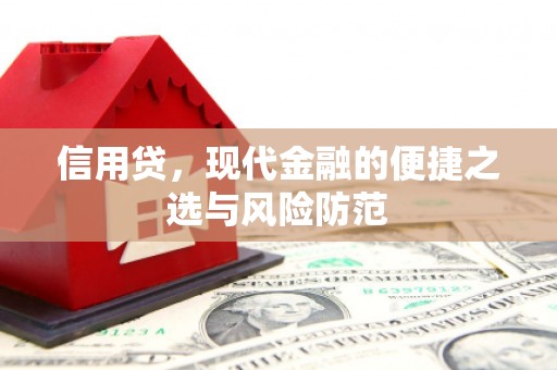 衢山信用贷，现代金融的便捷之选与风险防范