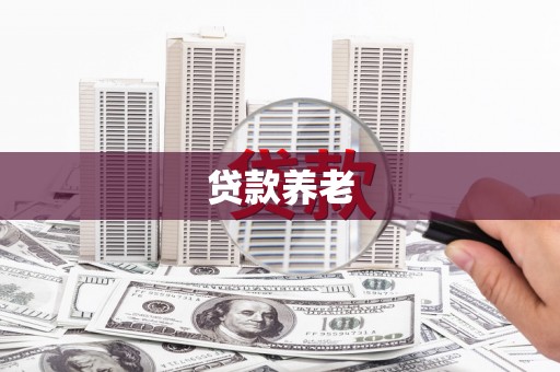 衢山贷款养老