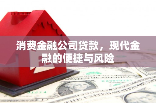 衢山消费金融公司贷款，现代金融的便捷与风险
