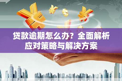 衢山贷款逾期怎么办？全面解析应对策略与解决方案
