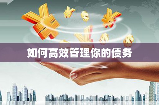 衢山如何高效管理你的债务